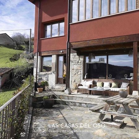 El Mirador De San Trocaya - Las Casas Del Oso Villamarcel Bagian luar foto