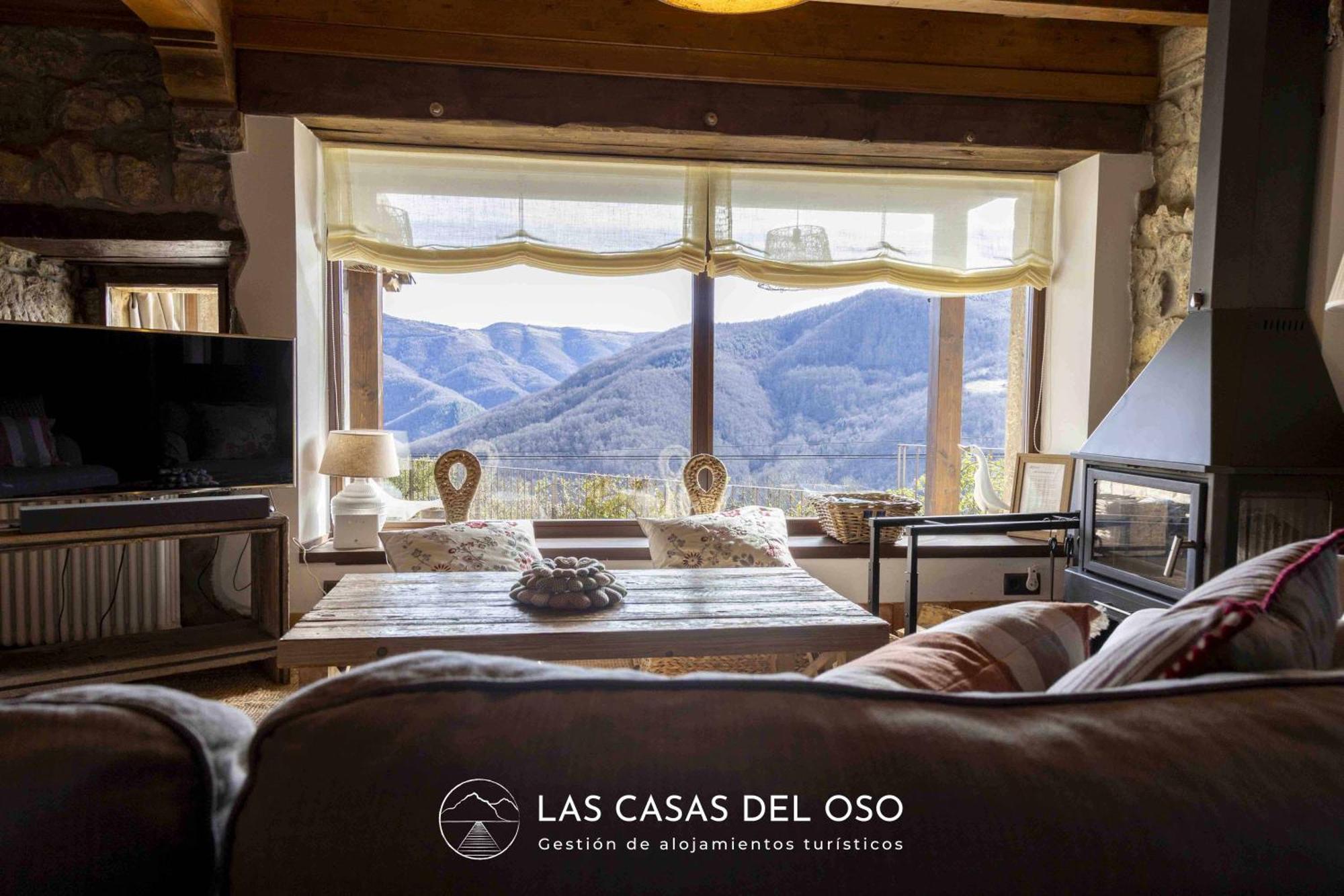 El Mirador De San Trocaya - Las Casas Del Oso Villamarcel Bagian luar foto