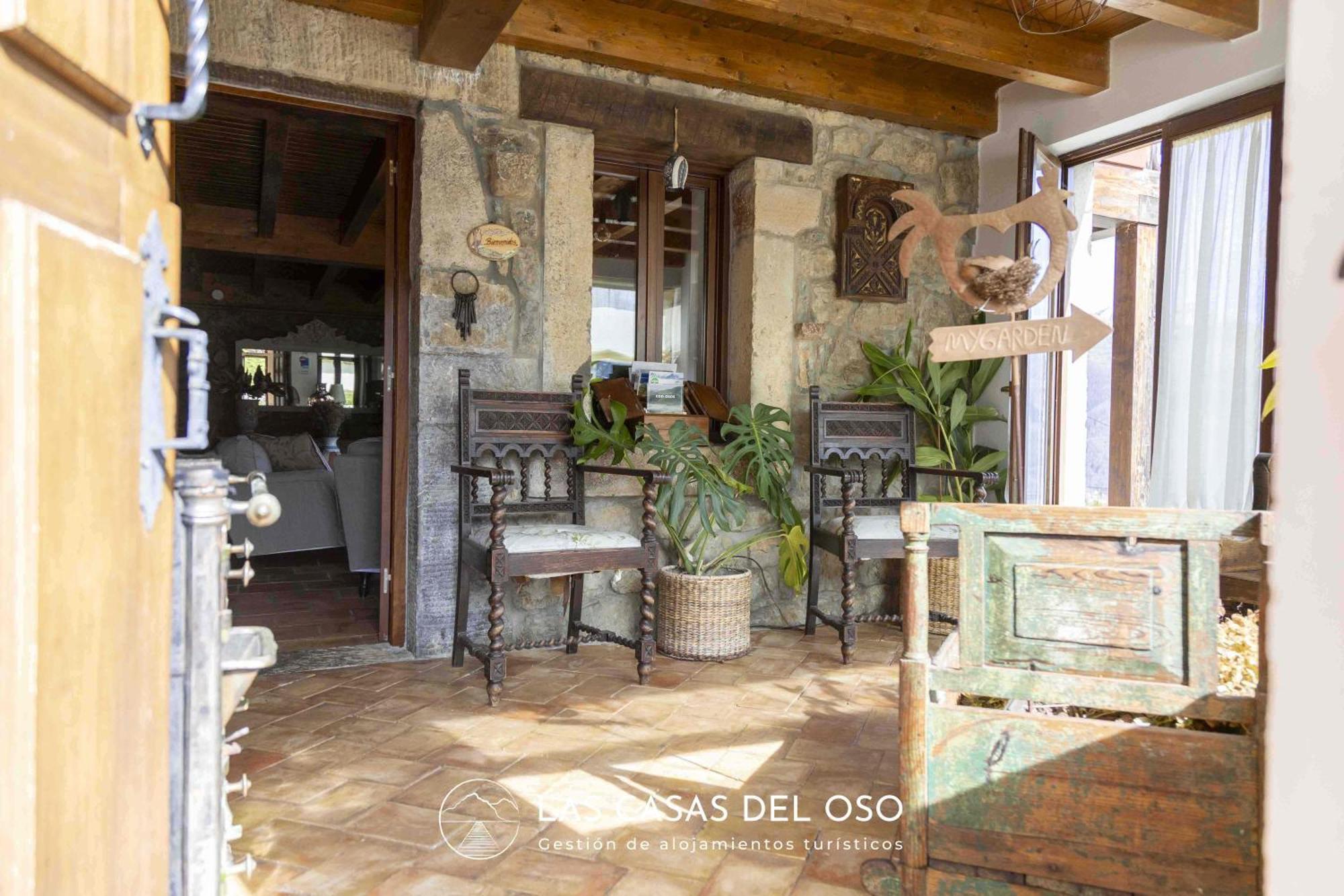 El Mirador De San Trocaya - Las Casas Del Oso Villamarcel Bagian luar foto