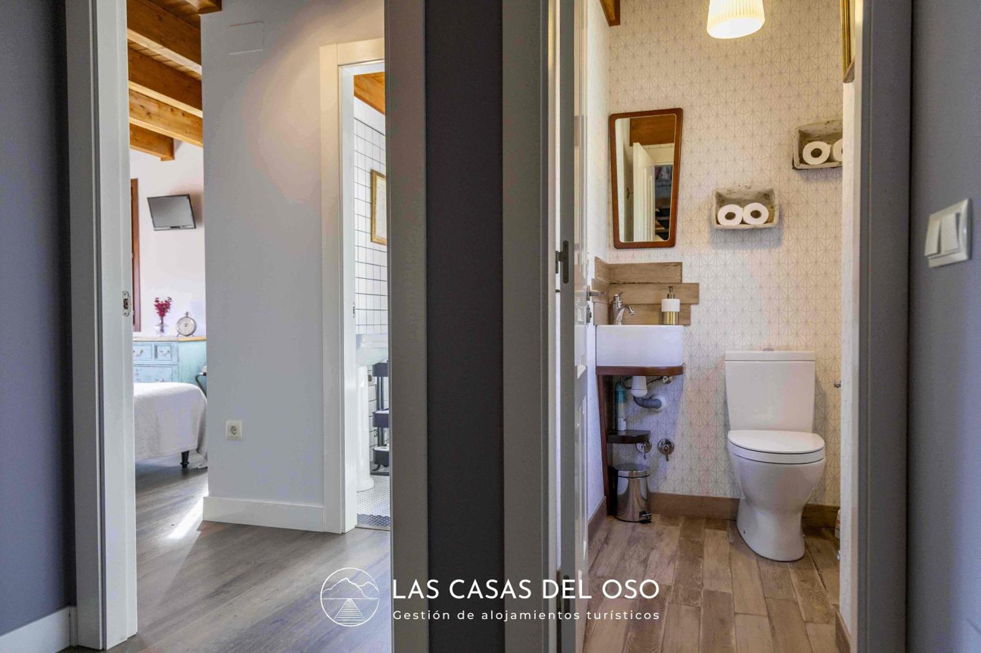 El Mirador De San Trocaya - Las Casas Del Oso Villamarcel Bagian luar foto