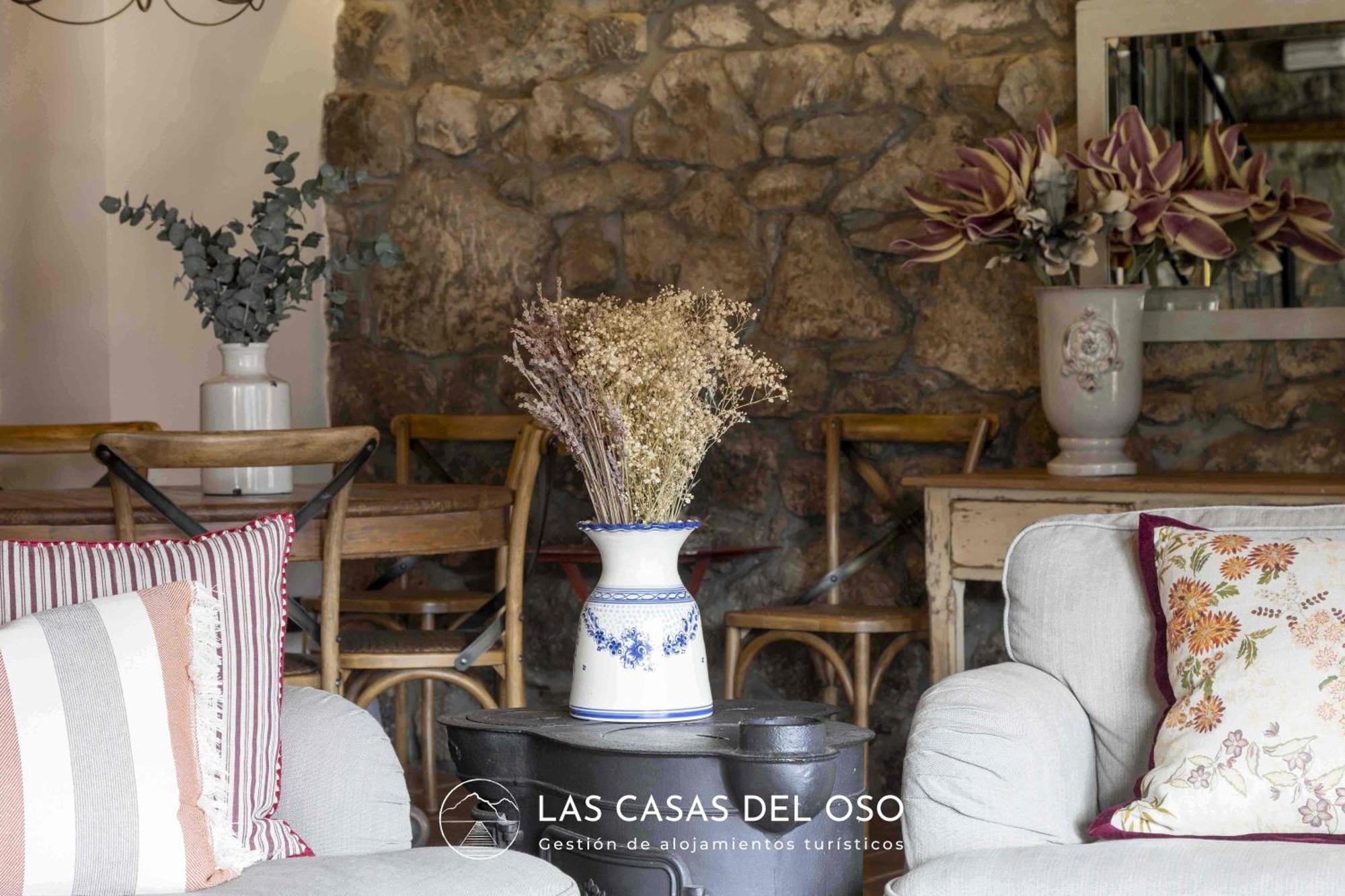 El Mirador De San Trocaya - Las Casas Del Oso Villamarcel Bagian luar foto