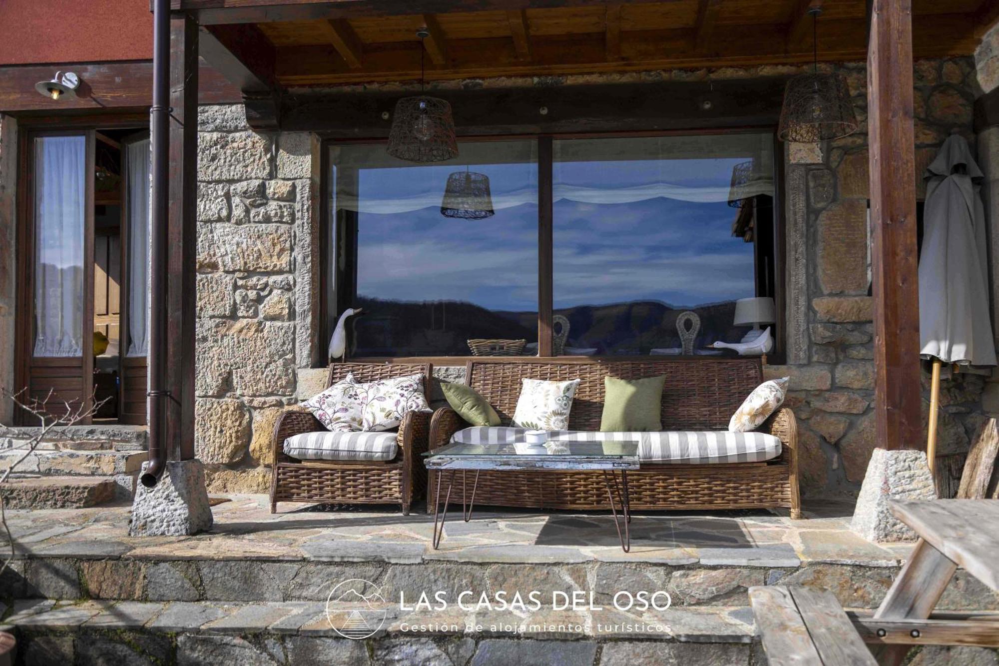El Mirador De San Trocaya - Las Casas Del Oso Villamarcel Bagian luar foto